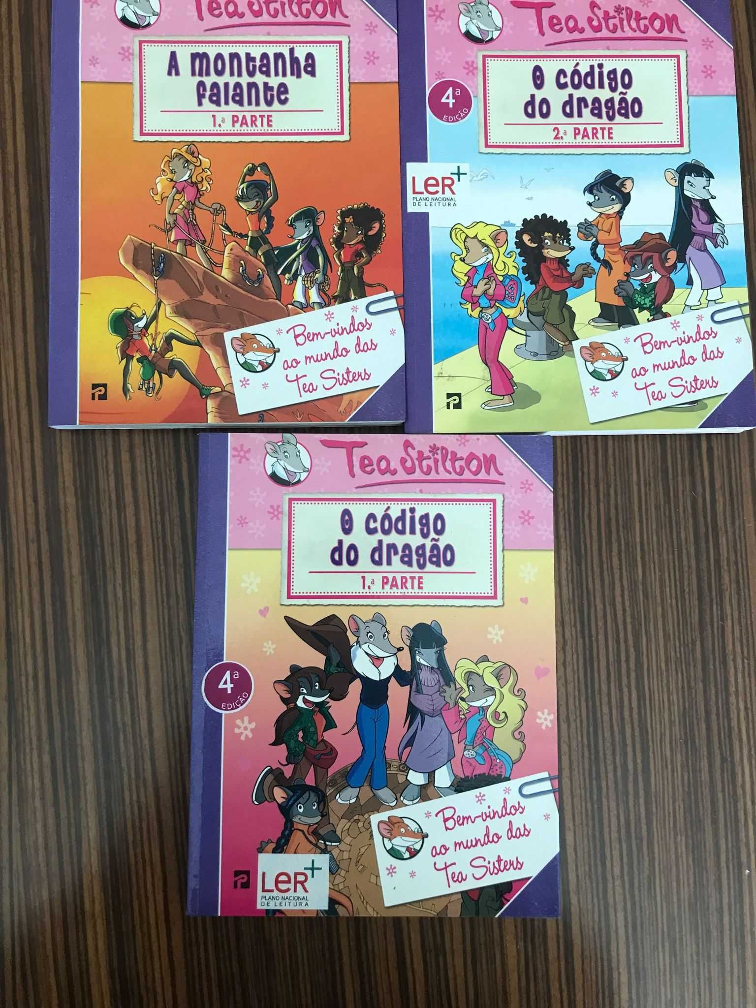 Livros Geronimo e Tea Stilton