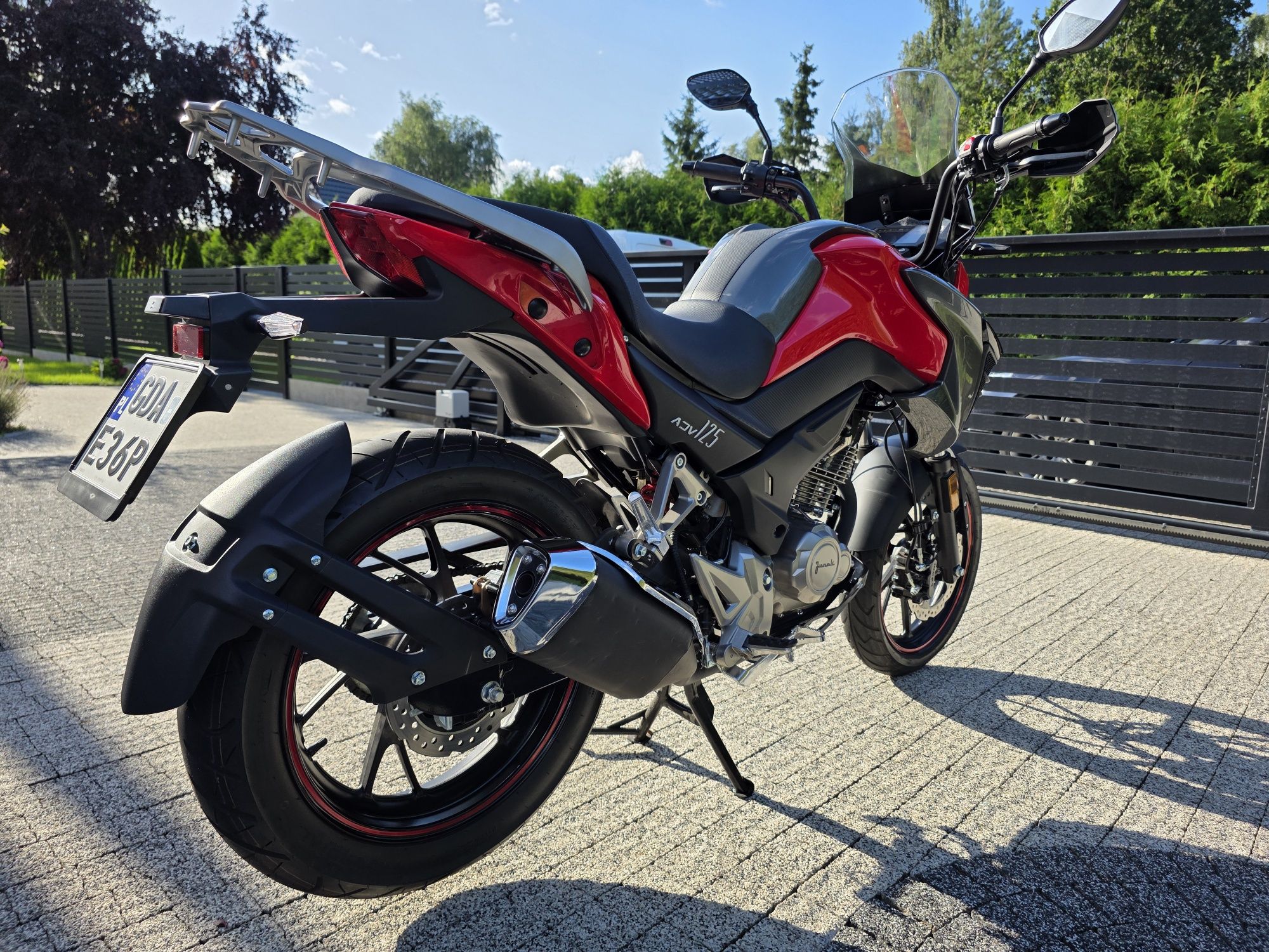 Junak ADV 125 mitocykl BARDZO mały przebieg