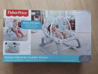 FISHER PRICE - leżączek - bujaczek  - od niemowlaka do przedszkolaka