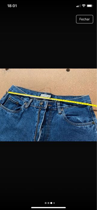 Calças de ganga homem