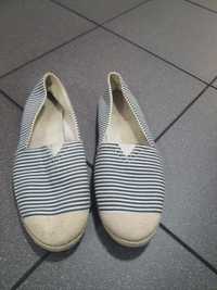 Espadryle marynarskie rozm.40