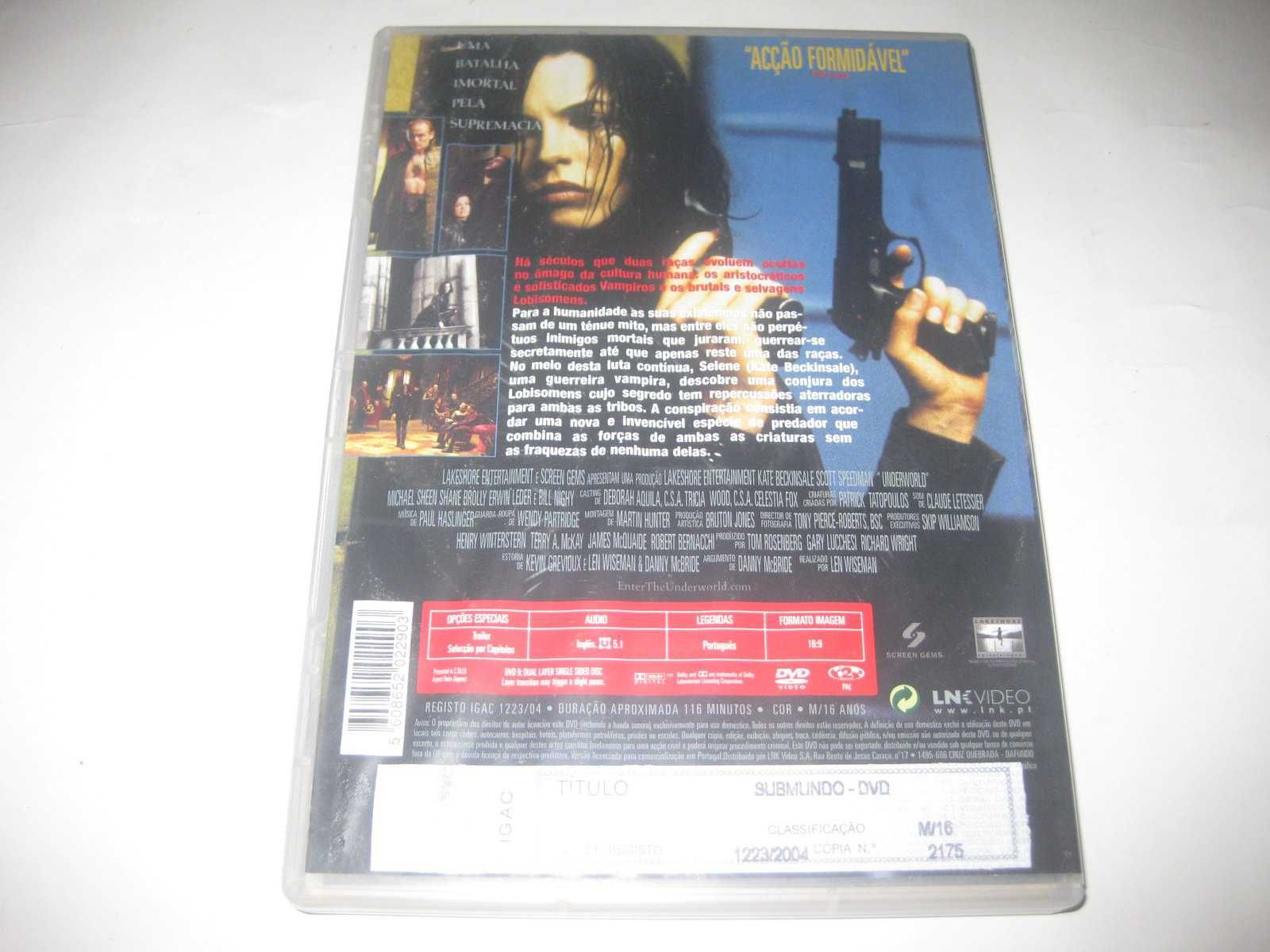 DVD "Underworld - Submundo" com Kate Beckinsale