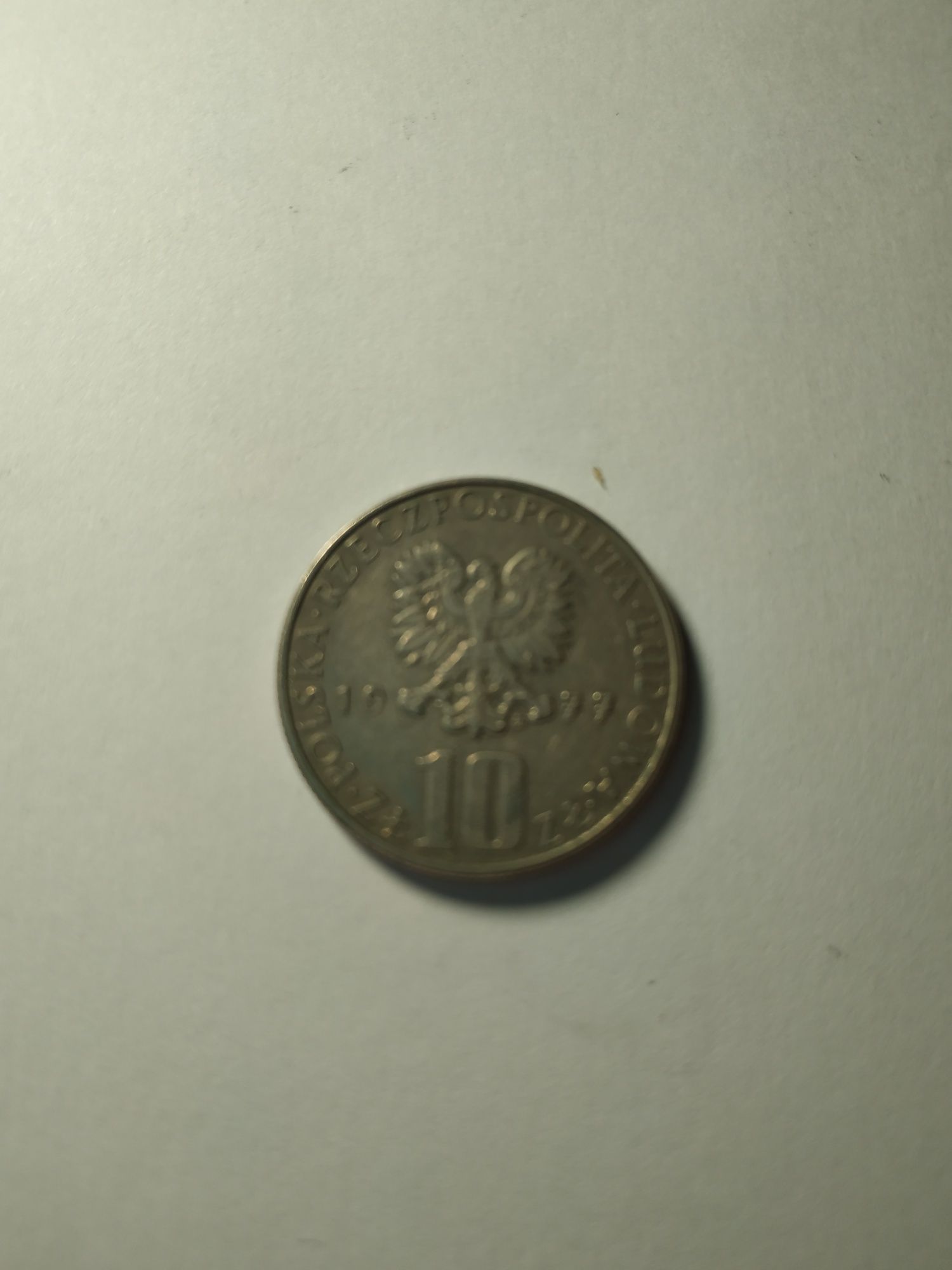 Moneta z PRL Bolesław Prus, 10 zł