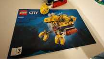 Lego 60264 City Łódź podwodna badaczy oceanu
 instrukcja