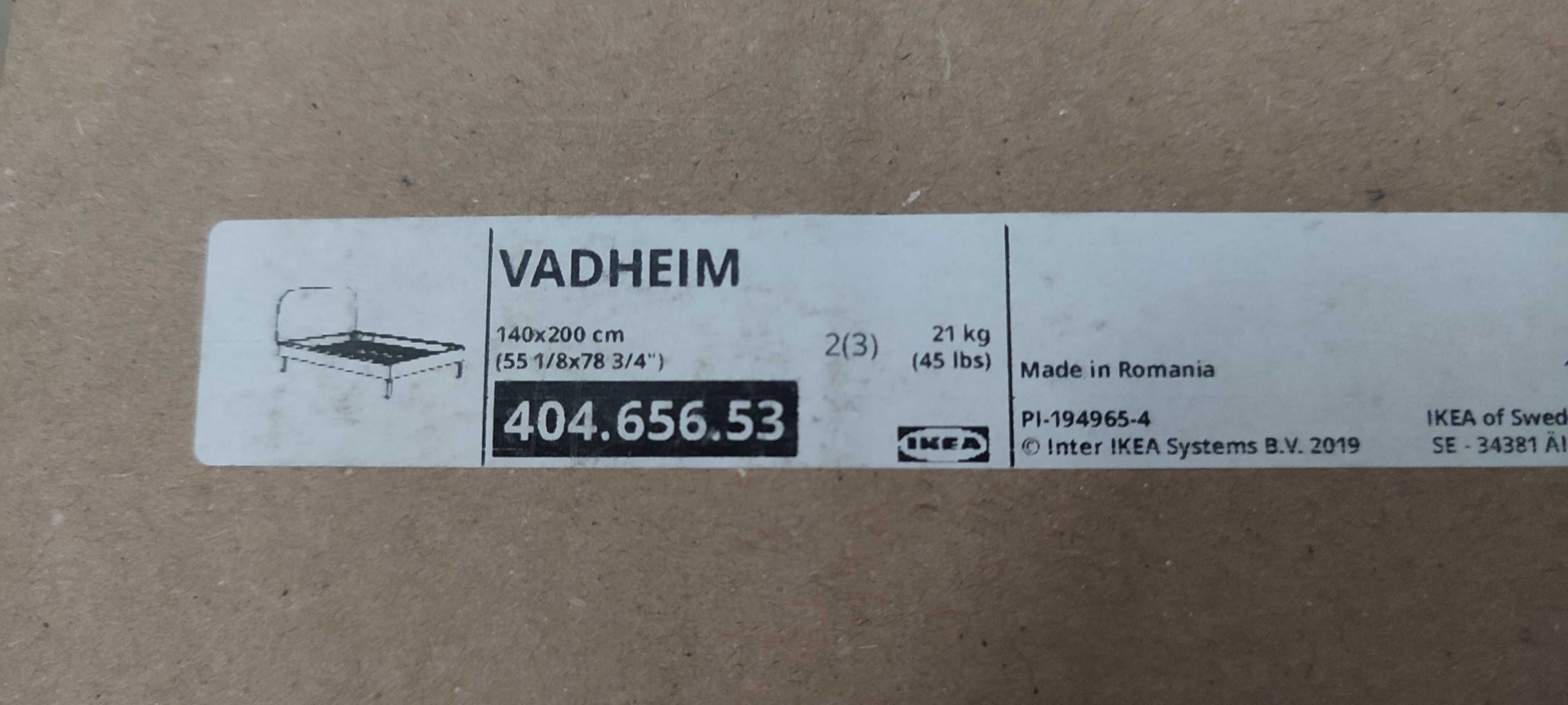 Cama Ikea VADHEIM 140X200 **NOVA**