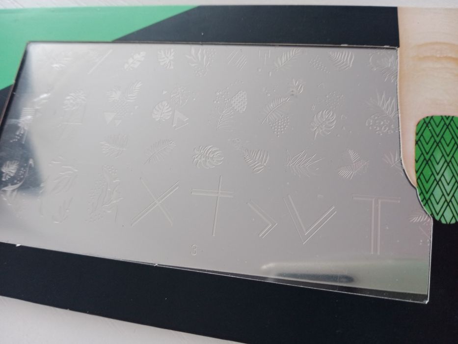 Blaszki do stempli Narzędzie Do Zdobienia Paznokci bloom nails