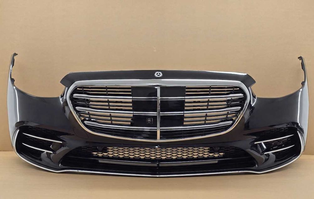 Передний бампер в цвет Mercedes-ClassW223 AMG