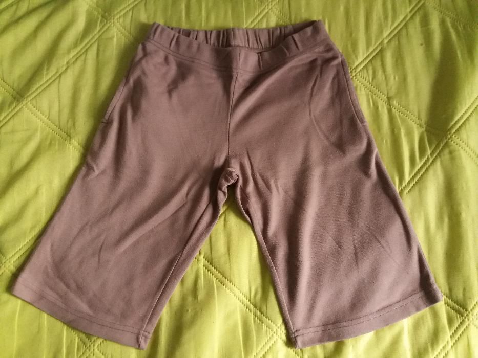 Calção Algodão Castanho (10 Anos)