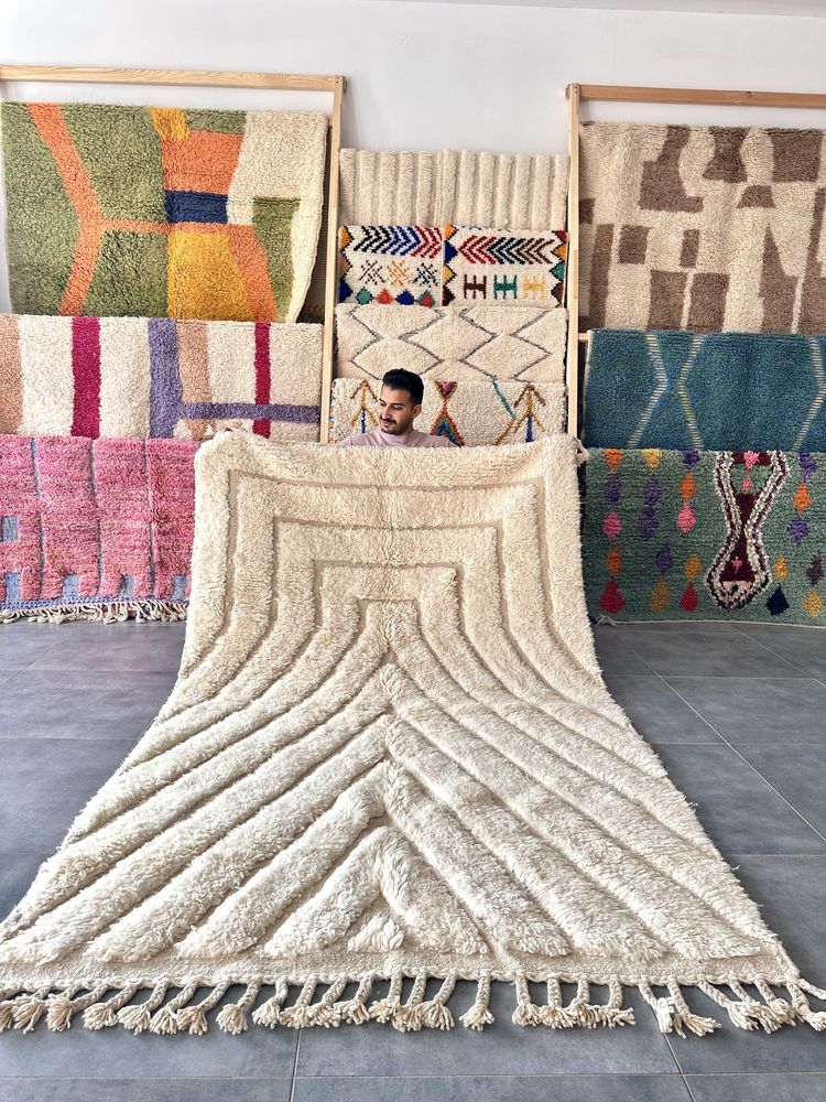 Dywan Maroko, handmade, wełna owcza