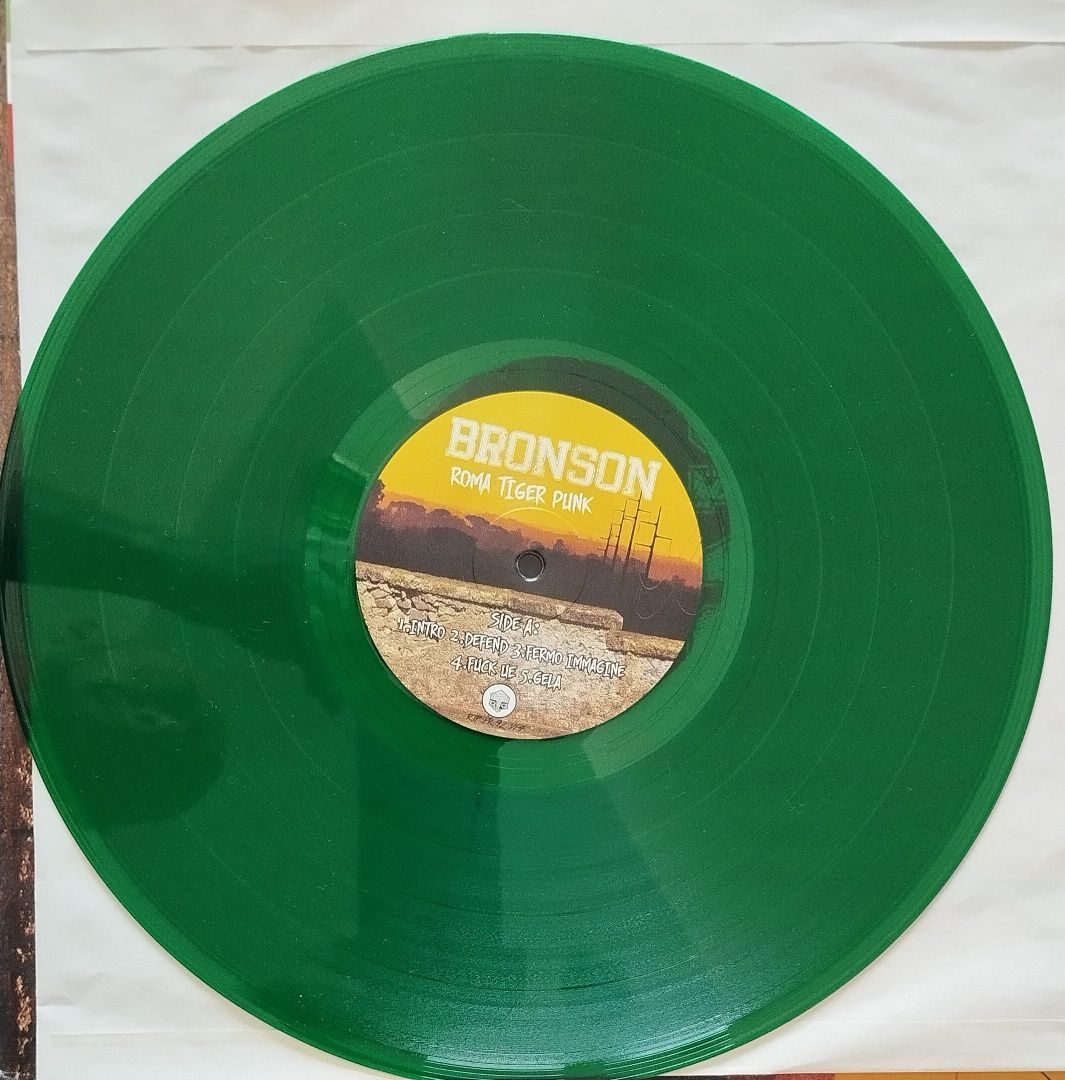 Bronson Roma Tiger Punk vinyl LP green