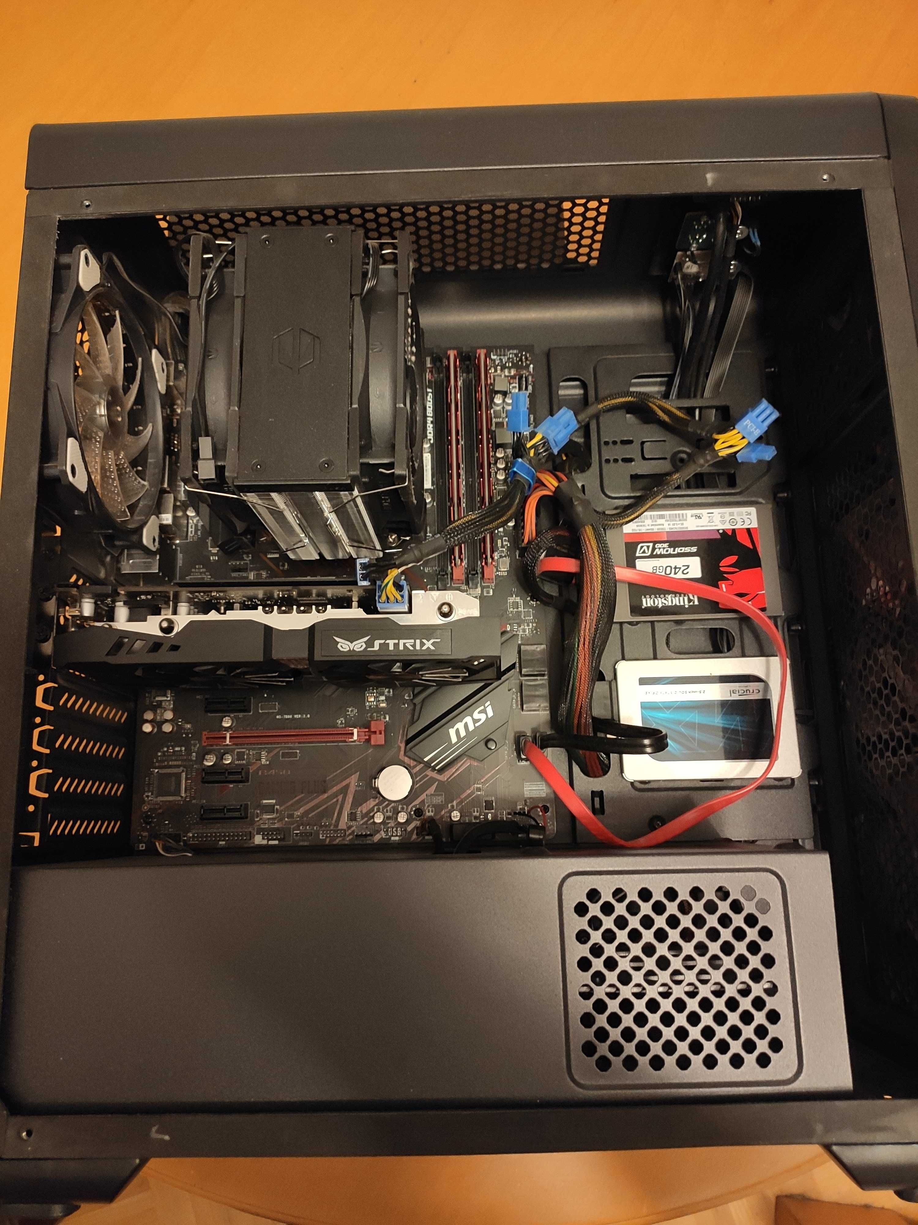 Komputer Ryzen 5 3600, GTX 960 strix 4gb, 16 GB