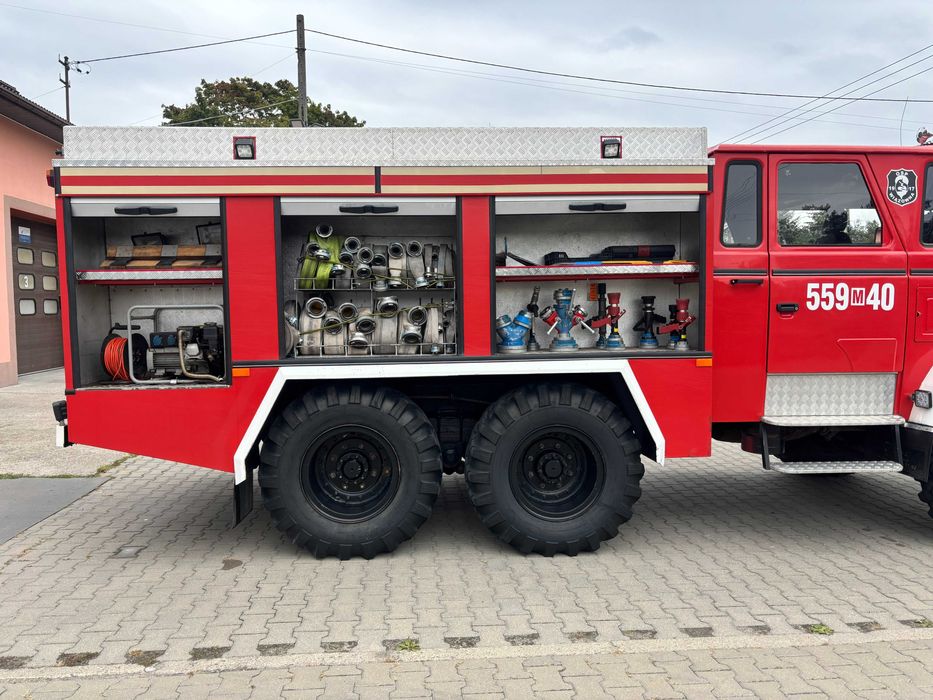 Star 266 6x6 strażacki, pożarniczy GBA 3/16