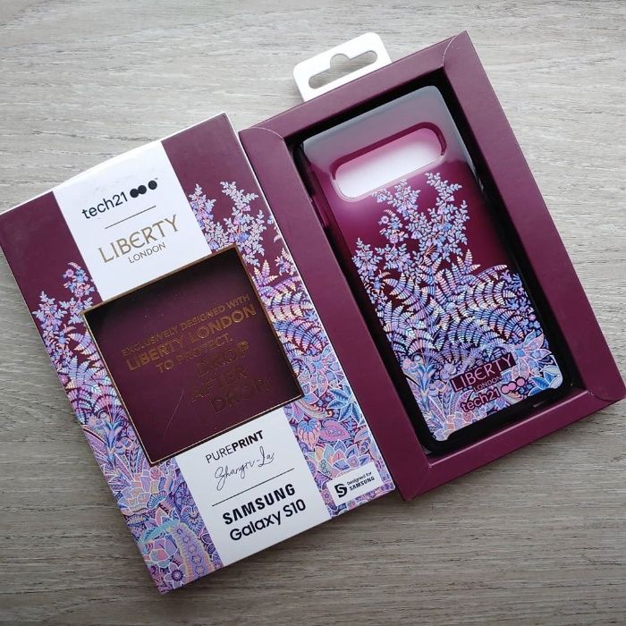 Крутой Чехол tech21 Liberty London Samsung S10 + S 10 Plus SM-G975