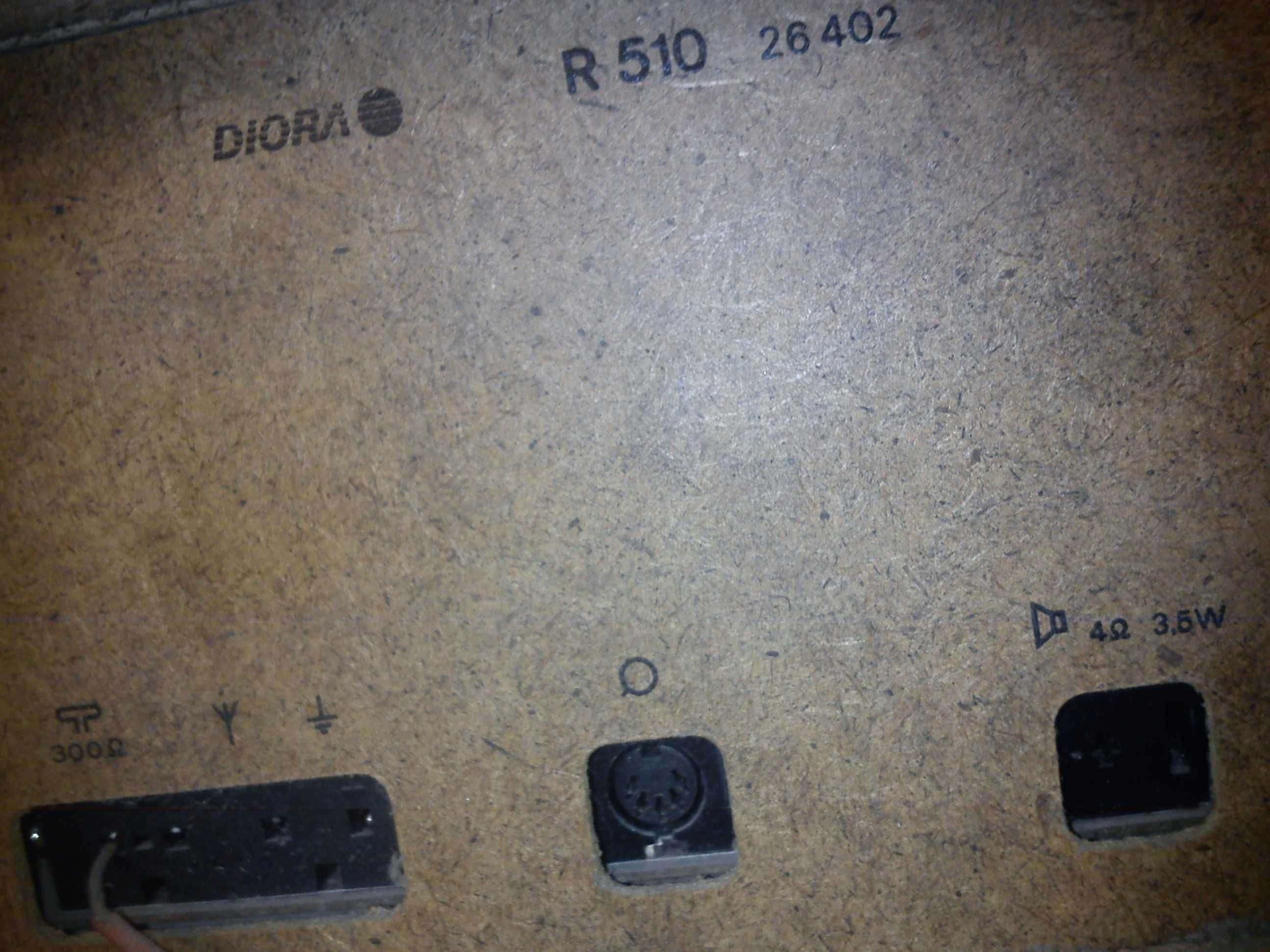 radio Unitra Diora Taraban 3 jak nowe PRL R 510 sprawne