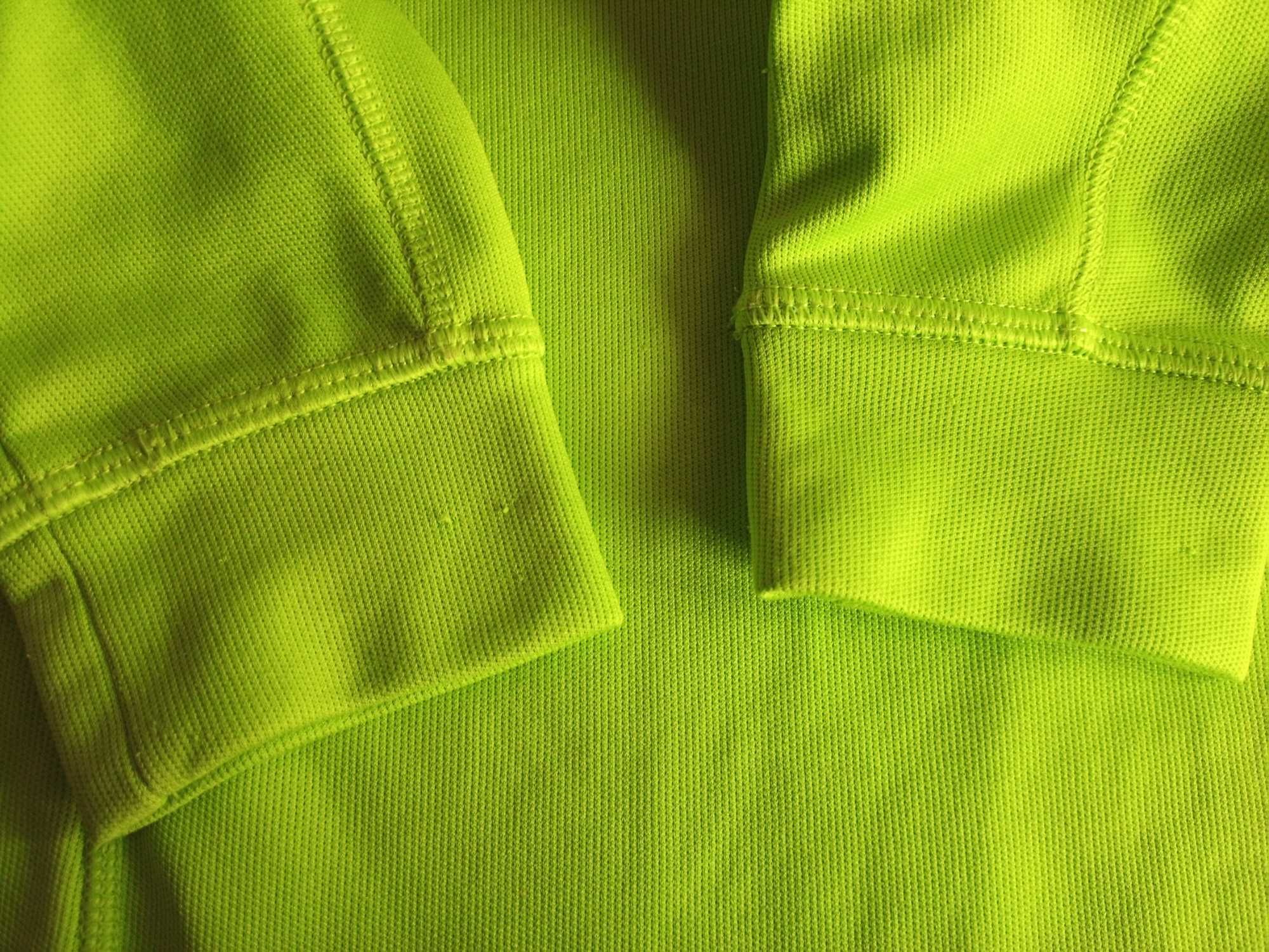 Жіноча термо  джемпер-ветровка Odlo Besso Fleece Half Zip Lime