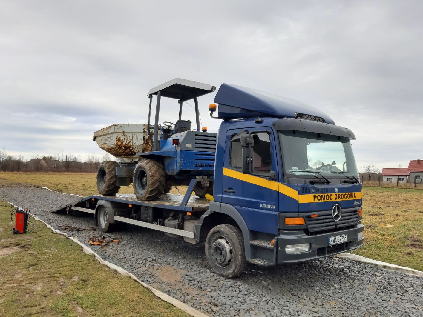 Mercedes Atego 1323 Laweta, Pomoc Drogowa, Specjalne