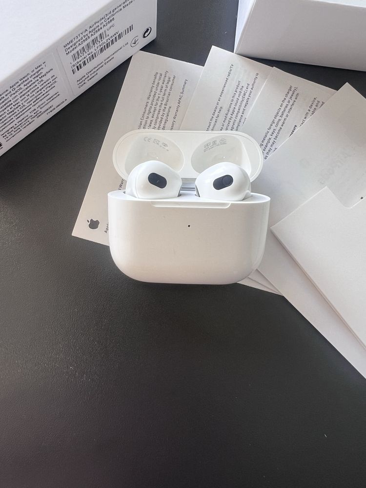 Навушники Airpods 3 Повний 1в1 Динамік і мікрофон працють відмінно