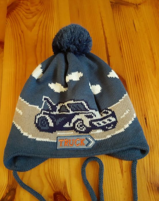 Zimowa czapka dla chlopca 3-5lat 53cm