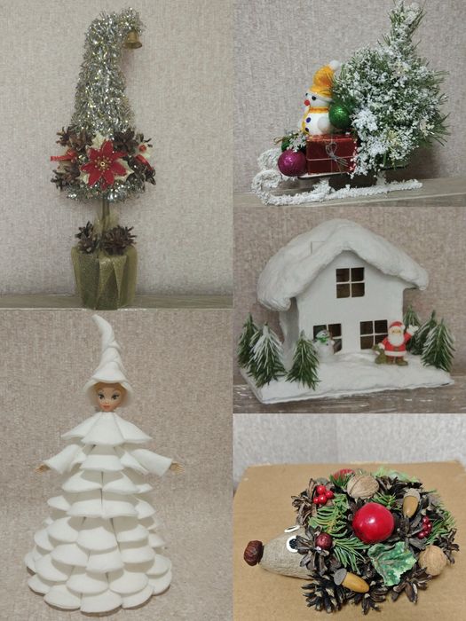 Зимние Поделки Зима в школу садик Поробки Зима до школи сад Саморобки