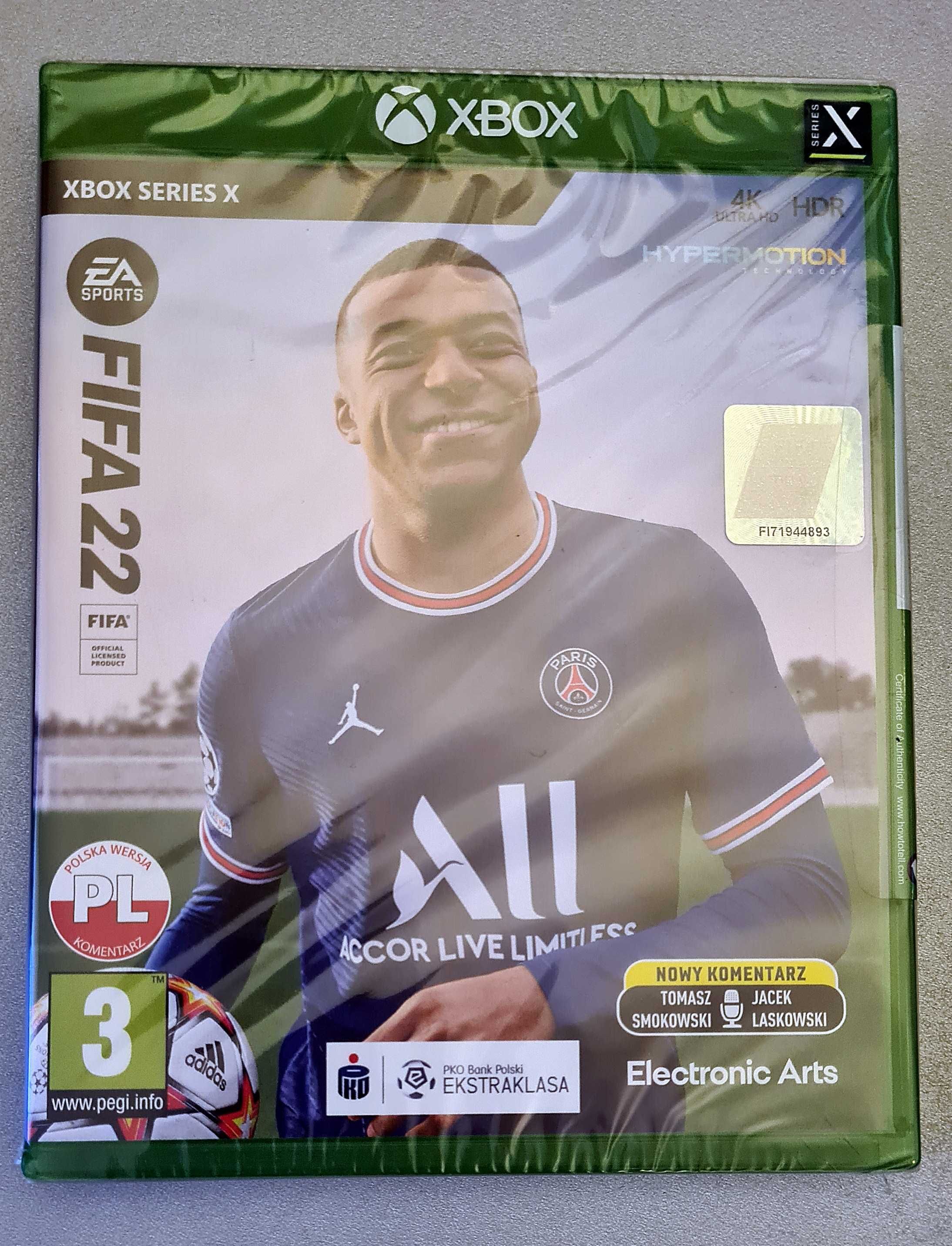 Fifa 22 Xbox Series X PL