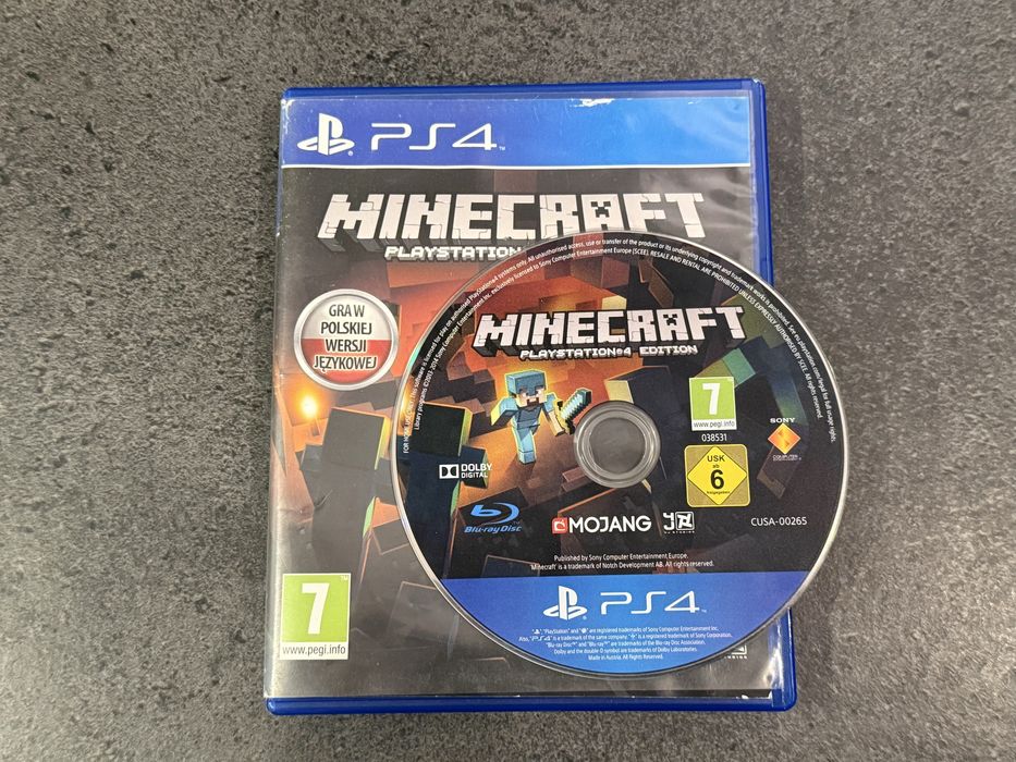 Gra ps4 Minecraft PL