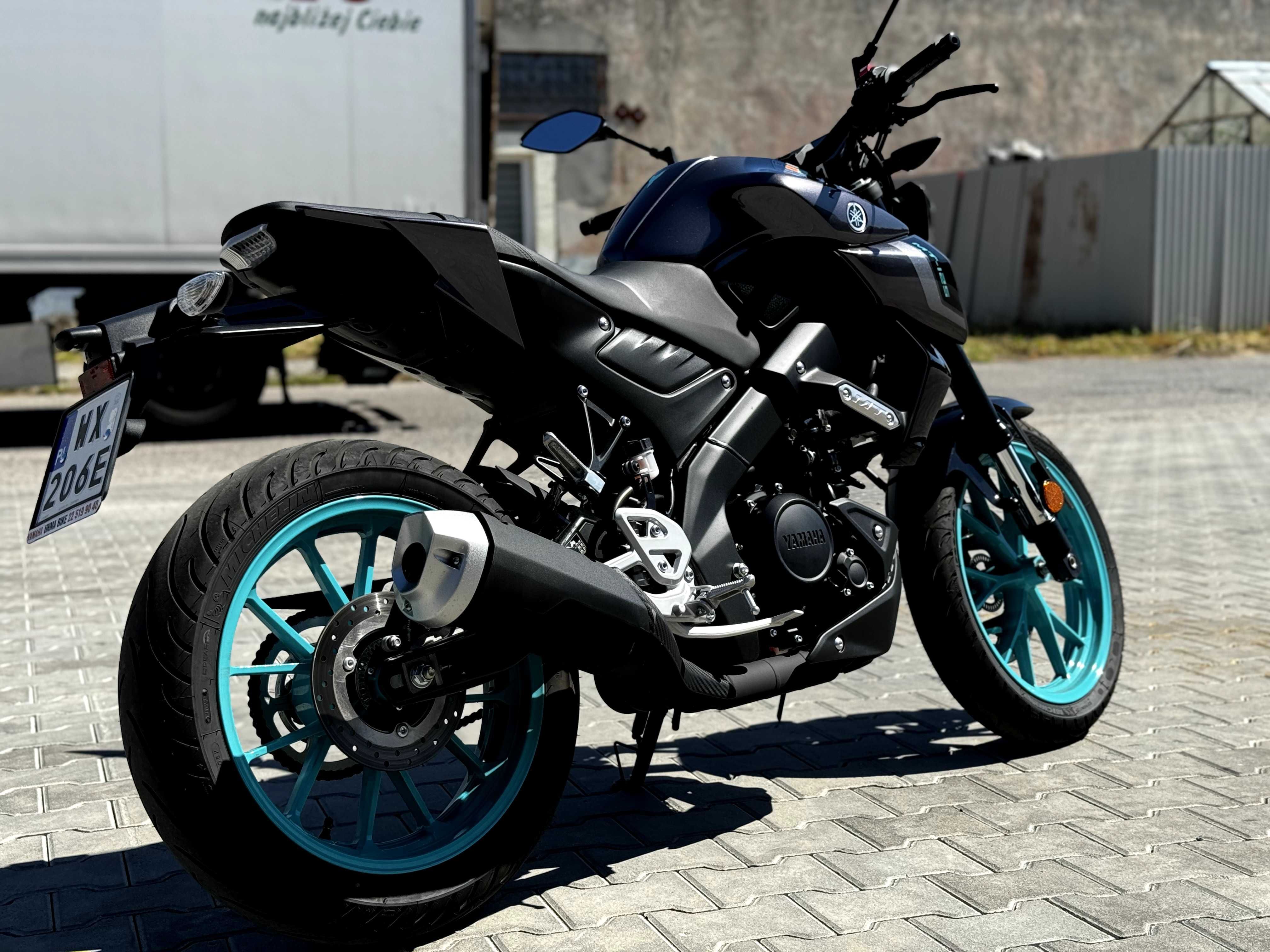 Yamaha MT 125 -Wynajem motocykli WYPOŻYCZALNIA 125 - Na Kat. B - Śląsk