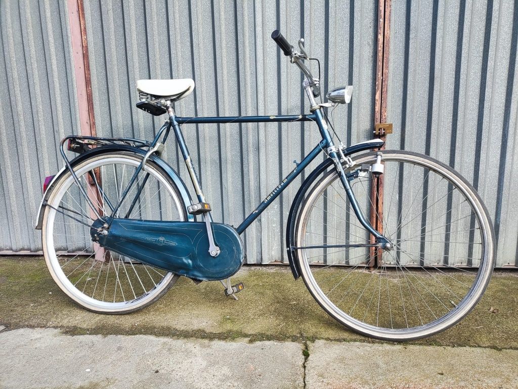 Miejski rower - zielony Amsterdam Holenderski