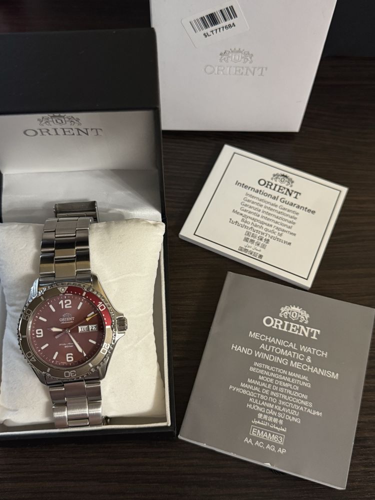 Годинник Orient Mako 3 RA-AA0820R19B
