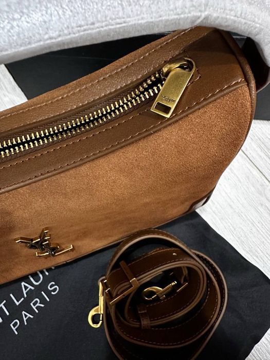 Torebka ysl zamsz naturalny