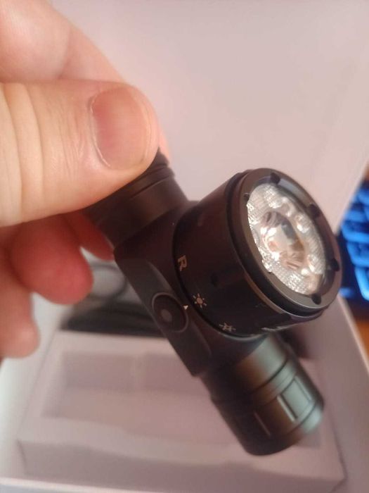 Nowa Latarka czołowa Sofirn HS21, 2200lm + aku - , bezdotykowa, USB C