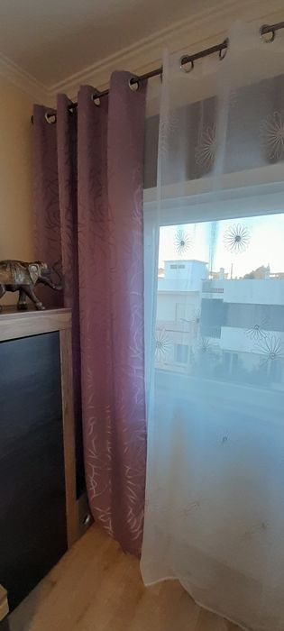 Cortinados e cortina