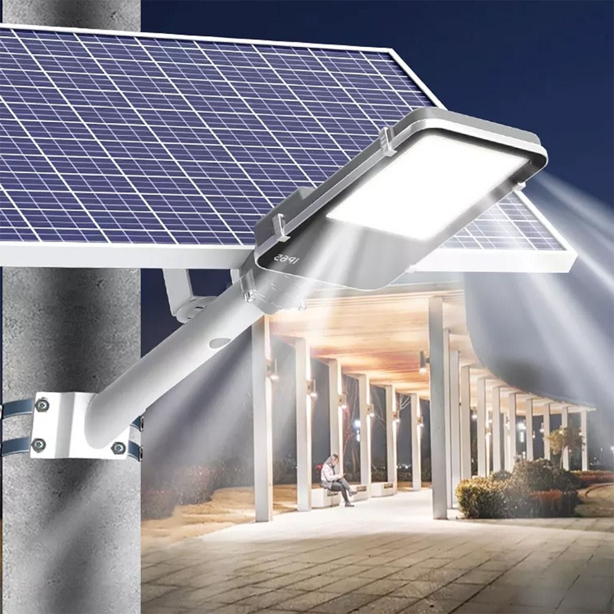 600W Lampa Solarna LED Uliczna Przemysłowa + Montaż