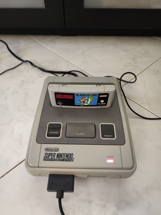 Super Nintendo SNES + 4 jogos