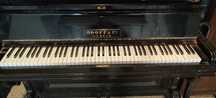 Full size piano untuned