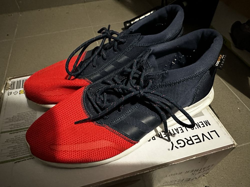 Adidasy 44 2/3  44.5 Cordura grantowo czerwone
