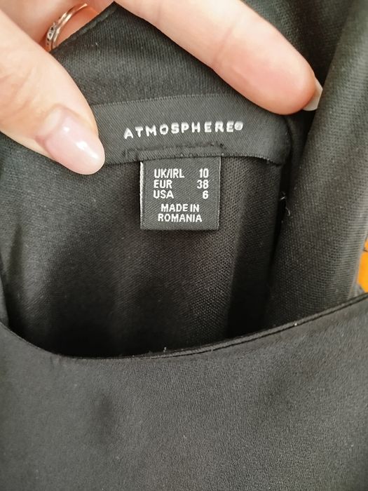 Vestido preto curto Primark