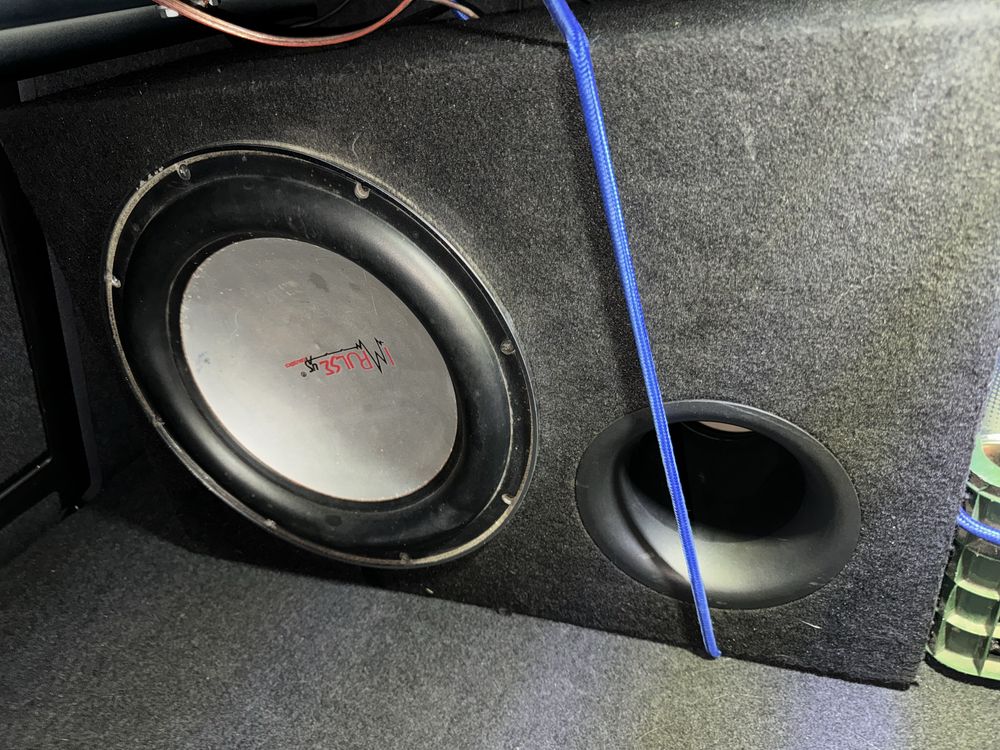 Impulse cw1212, 600 wat RMS 30 CM subwoofer głośnik