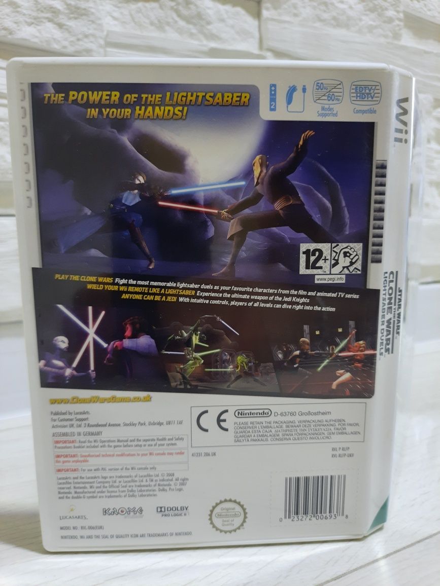 Gra Nintendo Wii  Star Wars Clone Wars
