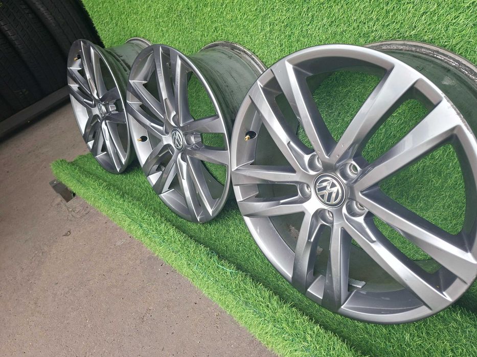 [A123] ALUFELGI 18 5x112 ORYGINAŁ VW GTI,Golf VI,VII,VIII,Touran,Caddy