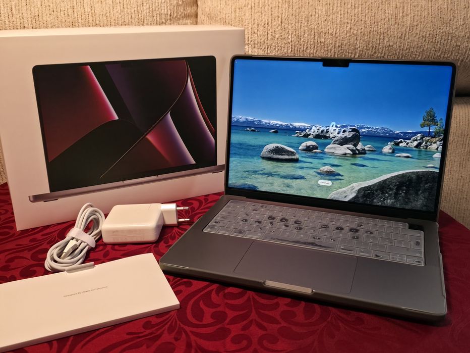 MacBook Pro 14" (2023) — M2 Pro 10-core / GPU 16-core — 16 GB • 512 GB