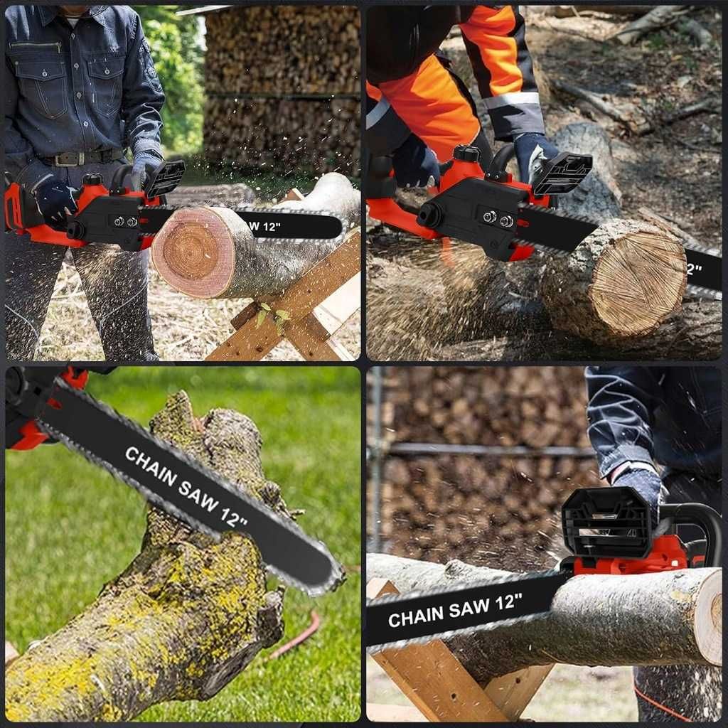 PIŁA łańcuchowa akumulatorowa 12" Panthem kompatybilna z aku DeWalt