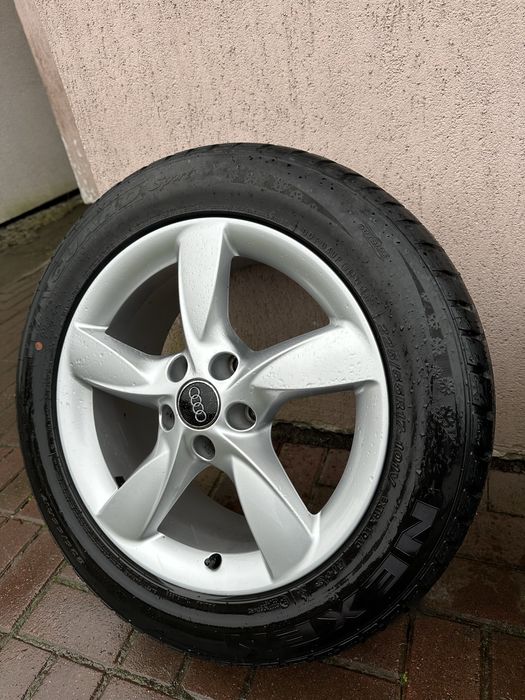 Felgi Audi 17 5x112 opony zimowe 6.5-7mm