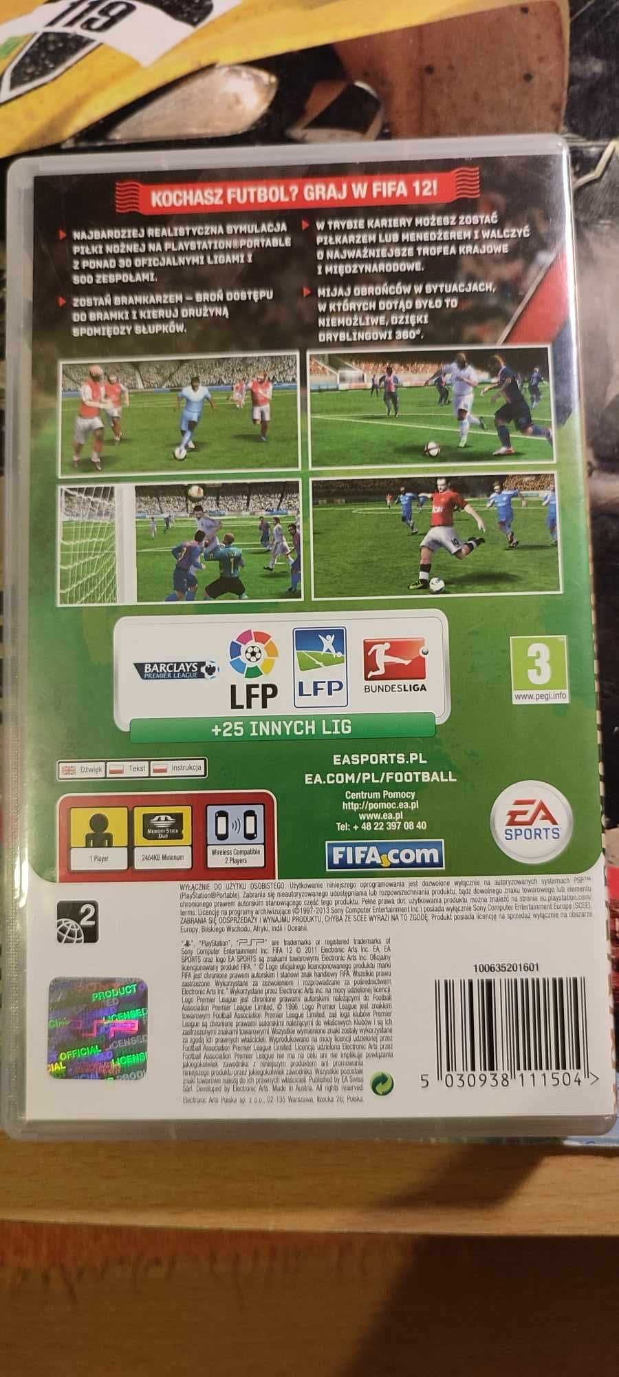 Fifa 12 - EA Sports - gra na PSP