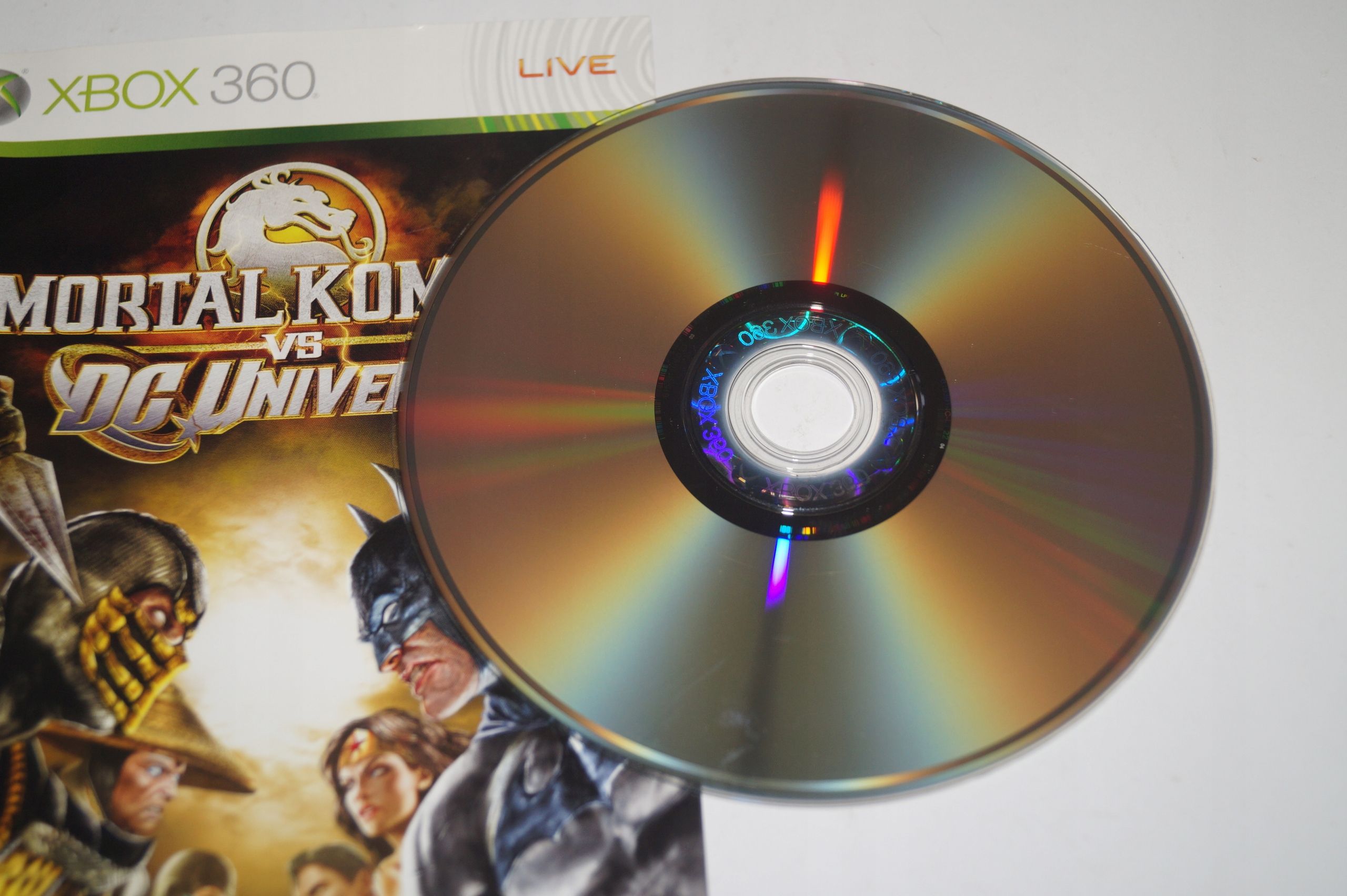 Mortal Kombat Vs Dc Universe Pudełkowa X360 Microsoft Xbox 360