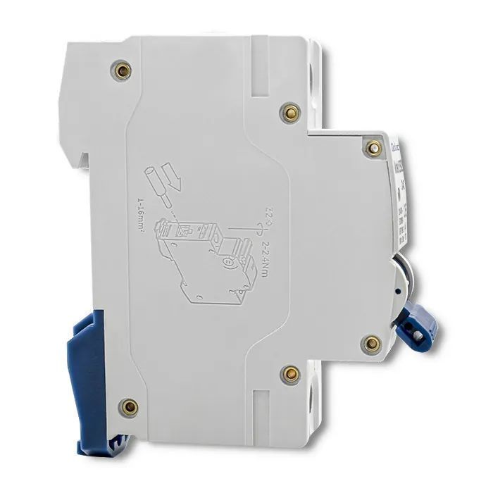 Wyłącznik nadprądowy C16 bezpiecznik AC Qoltec 1P 16A - 52590