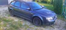 Audi A4B6 Avant 2001 rok. Na części lub do remontu. Alufelgi 17 cali