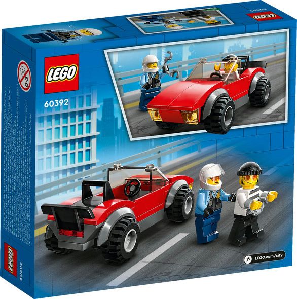 LEGO City автомобіля на поліцейському мотоциклі (60392) лего