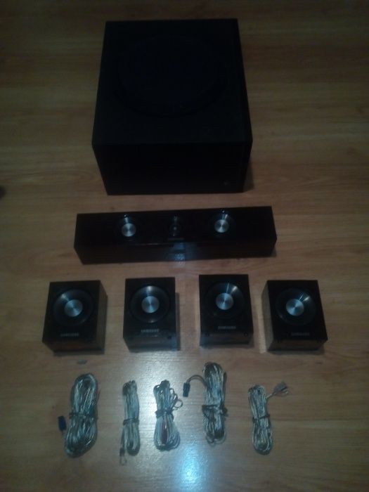 Conjunto Colunas Home Cinema Samsung