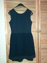 Czarna sukienka De Facto