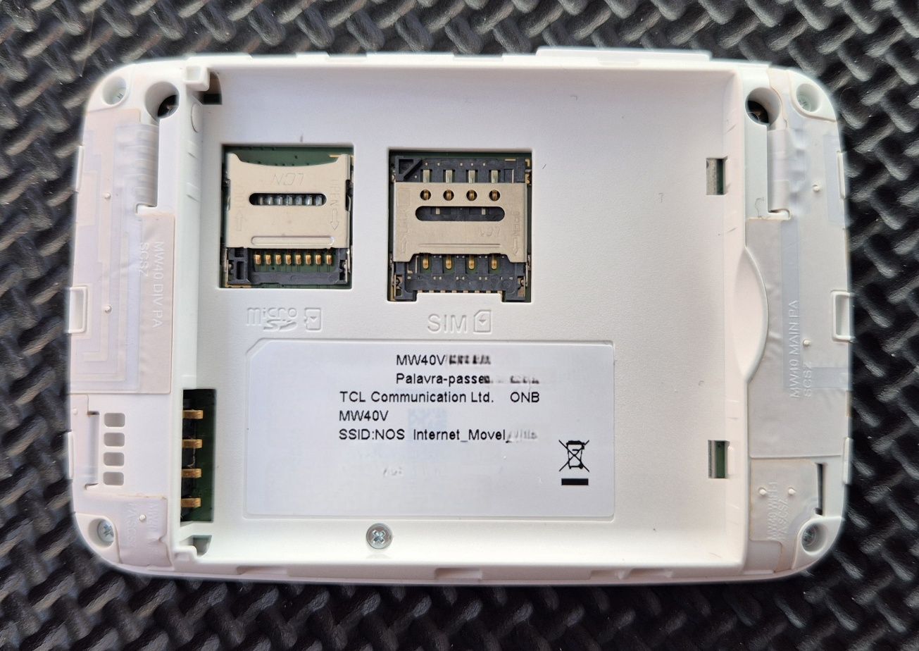 Router Alcatel 4G MW40V